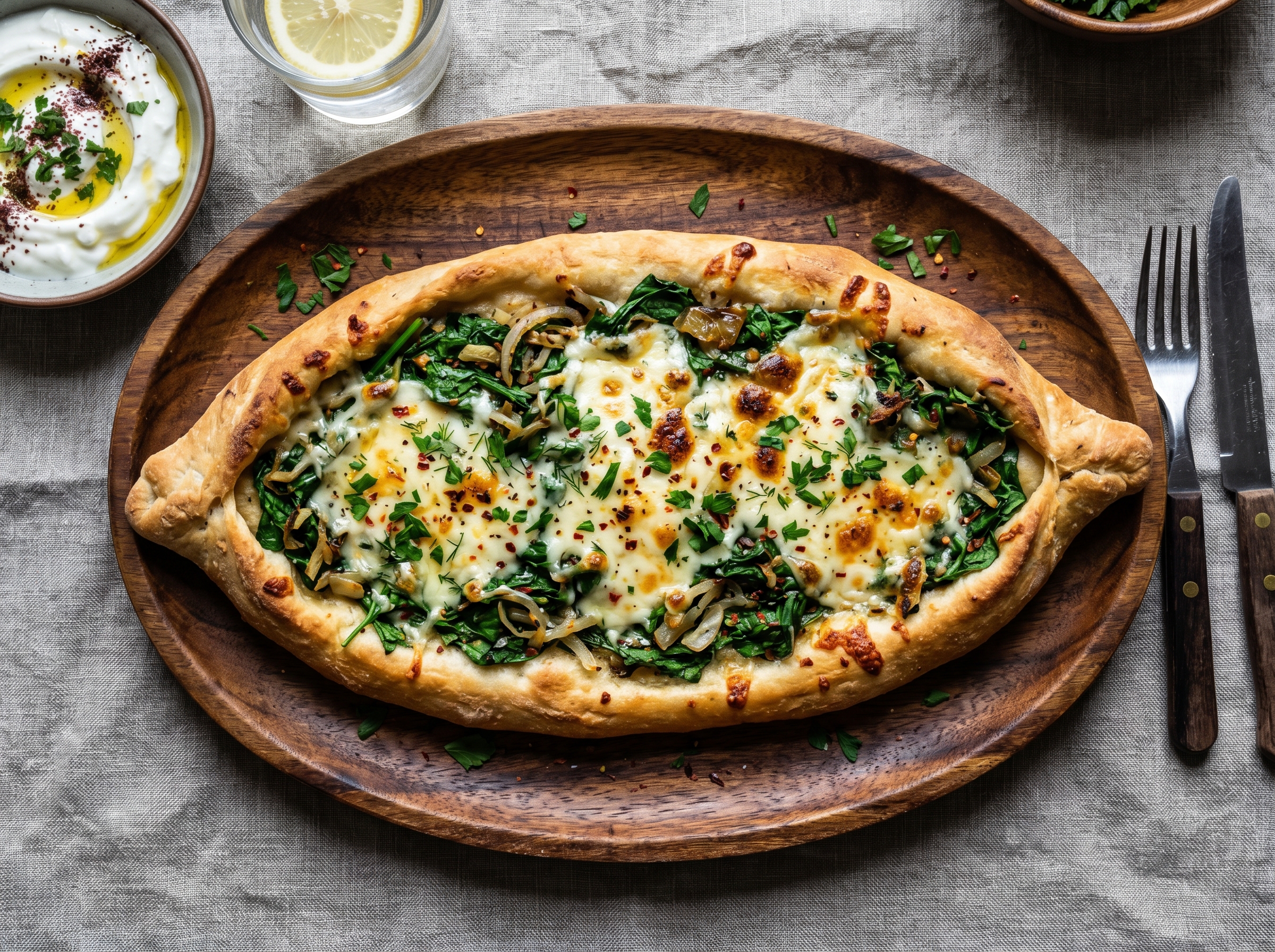 Spinat Pide